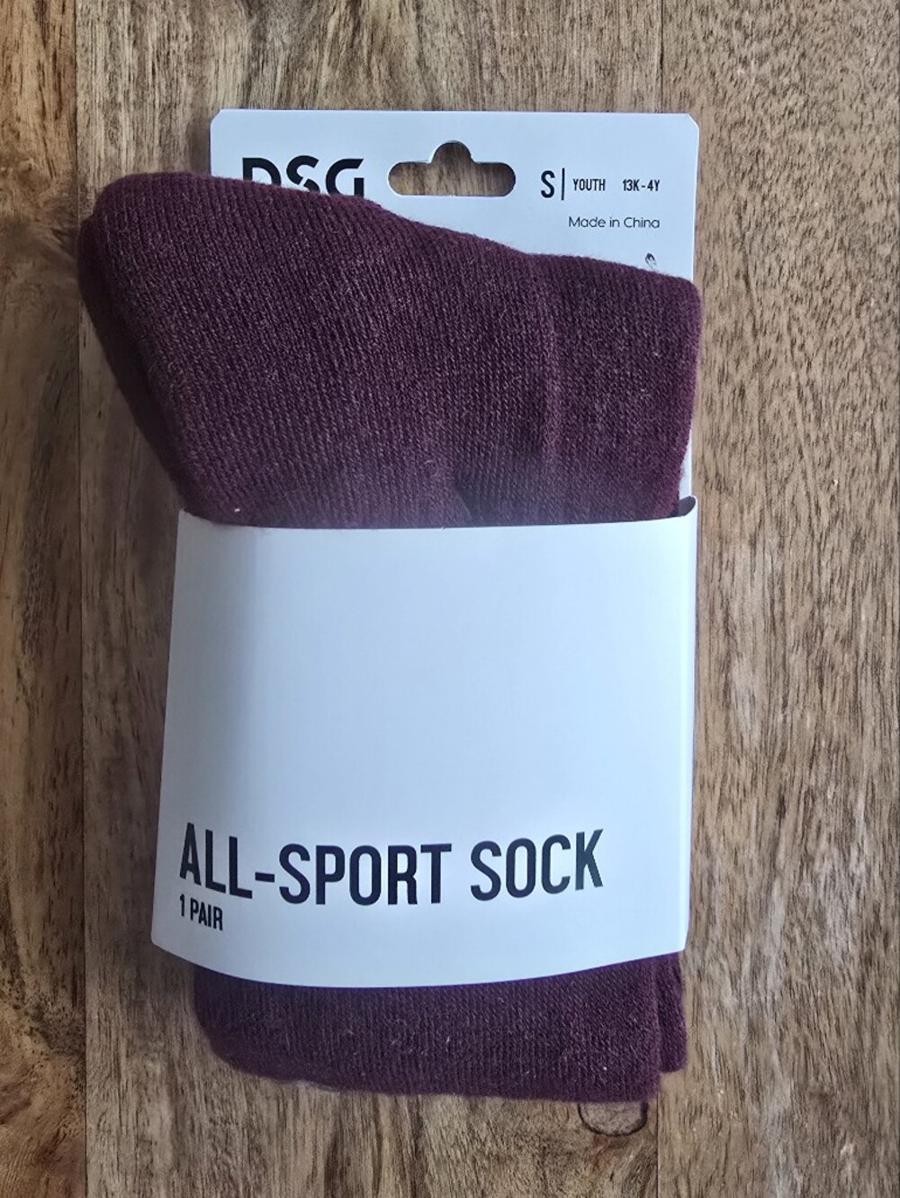 New DSG All Sport Athletic Sock 13K-4Y